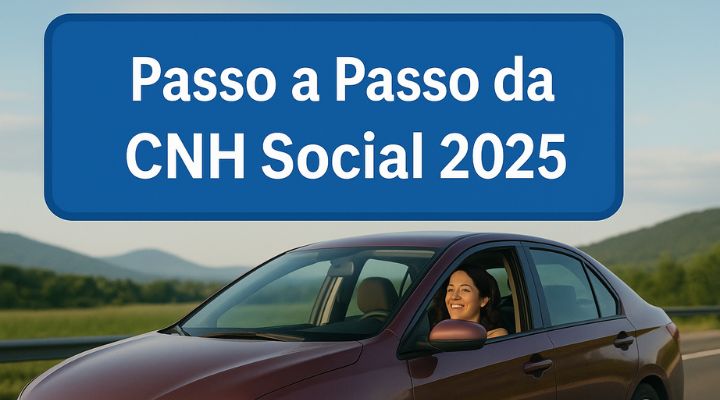 passo a passo da cnh social - carteira de motorista sem pagar nada