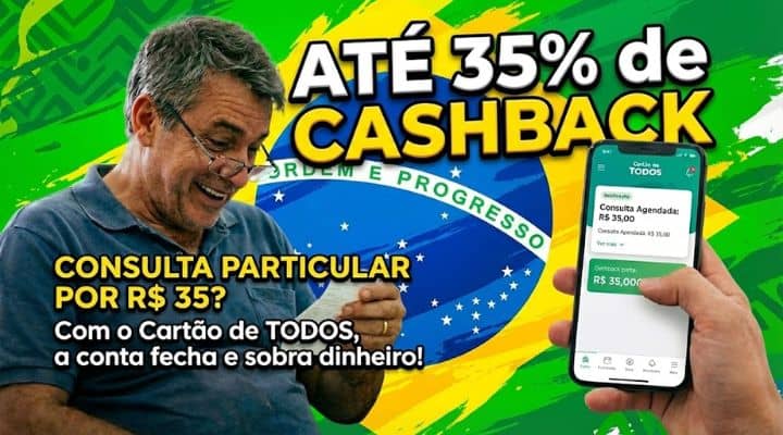 Cartao de todos - cashback dinheiro de volta e desconto